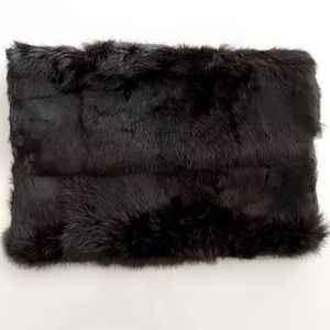 Envelope bag made of natural fur of the Italian brand Souvenir new
